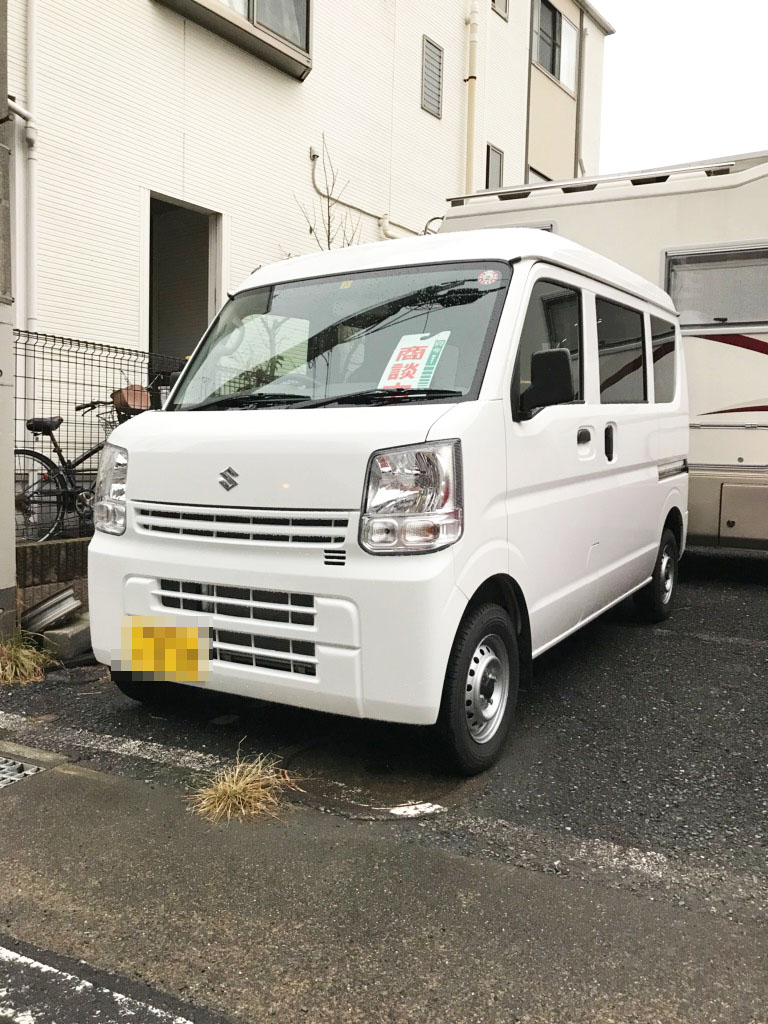 中古車販売 Suzuki エブリィバン Pc 4wd 平成30年式 走行距離3 730km 鎌倉市の自動車 バイクのプロショップ 有限会社プロパーオート